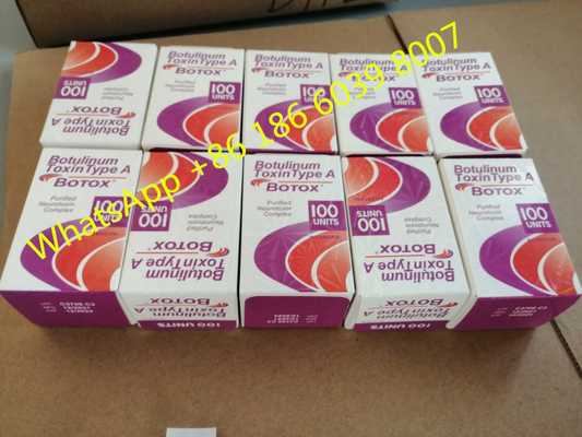 Giftstoff Allergan  Botulinu Einheiten Injectioin 100 Allergan-Art a für Anti-Altern-sauren Hautfüller