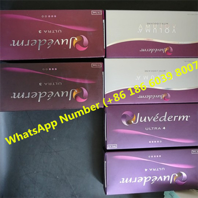 Gereinigtes ha-Kreuz verband Hautfüller Juvederm ultra für Falten 2x1ml