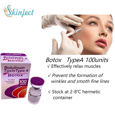 ISO knittern Abbau  Allergan 100 Einheiten für Facelift-Einspritzung