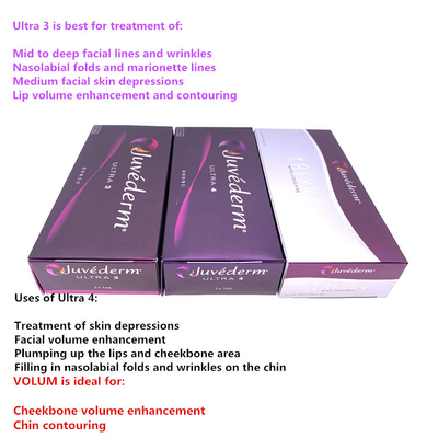 Hautfüller ultra 4 Juvederm für Lippen enthäuten Hautfüller-Hyaluronsäure-Hautfüller