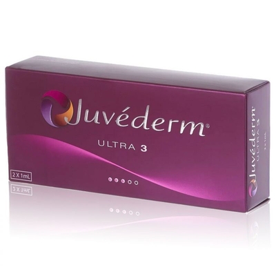 Injizierbare Hyaluronsäure Juvederm Ultra3 für Lippen-Füller Haut-2x1ml