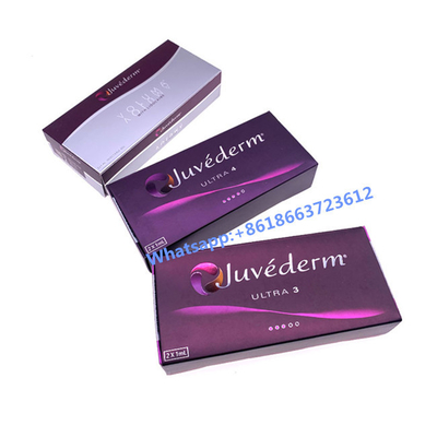 Hyaluronsäure-Gesichtsfüller Juvederm ultra 3 und ultra 4 für Lippen