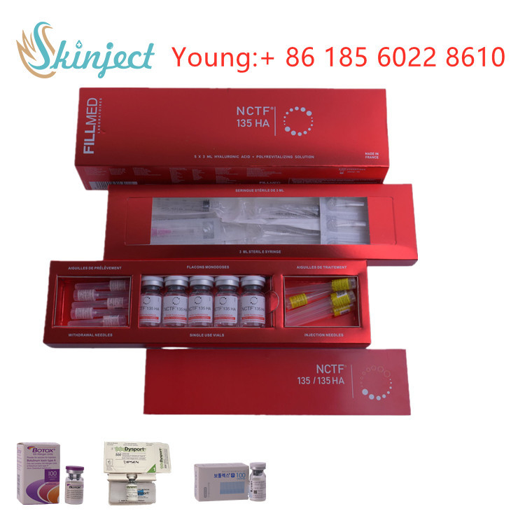 Gefüllte Nctf 135ha Mesotherapie Injektierbarer Hautverstärker zur Altersumkehr Energizer Filorga Anti-Aging Entfernen Falten