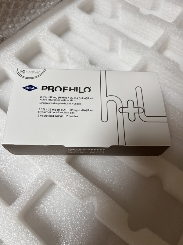 Anti-Aging und Faltenentfernung Profhilo H L 2 ml Hyaluronsäure mit einer Konzentration von 32 mg/ml Ha