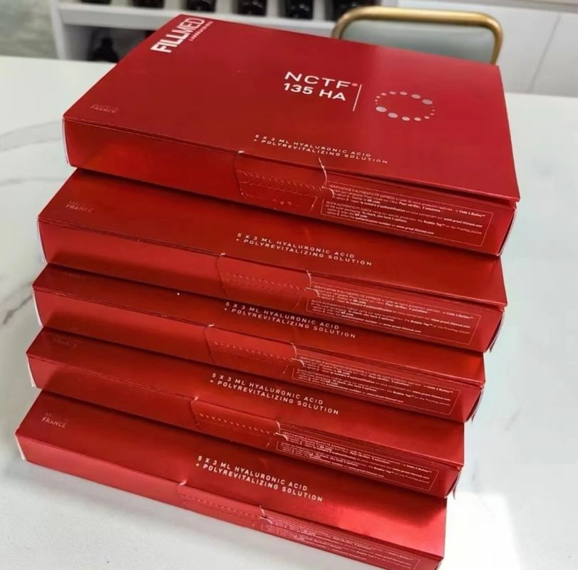 Filorga NCTF 135HA Mesotherapie-Serum mit Kit für 5 Behandlungen zur Verbesserung der Hydratation und Verfestigung der Haut