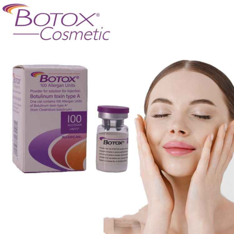 Allergan Botox 100 IE Botulinumtoxin mit 3 Jahren Haltbarkeit und 4-8 Monaten Wirkungsdauer