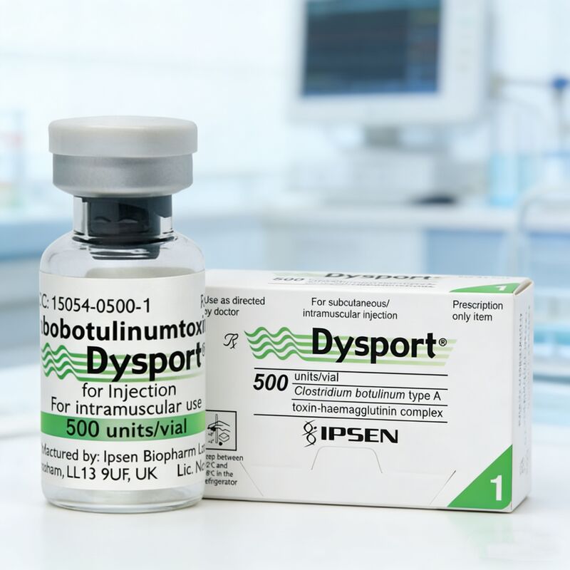 Dysport Medizinische ästhetische Injektionen 500 U AbobotulinumtoxinA Toxin Typ A für Krähenfüße