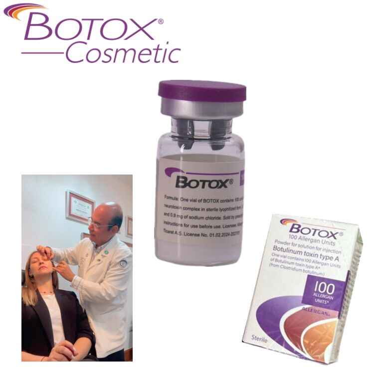 Botulinumtoxin 100 Einheiten Toxin zum Entfernen von Falten Gesichtsbehandlung Peptid Gefriertrocknetes Pulver