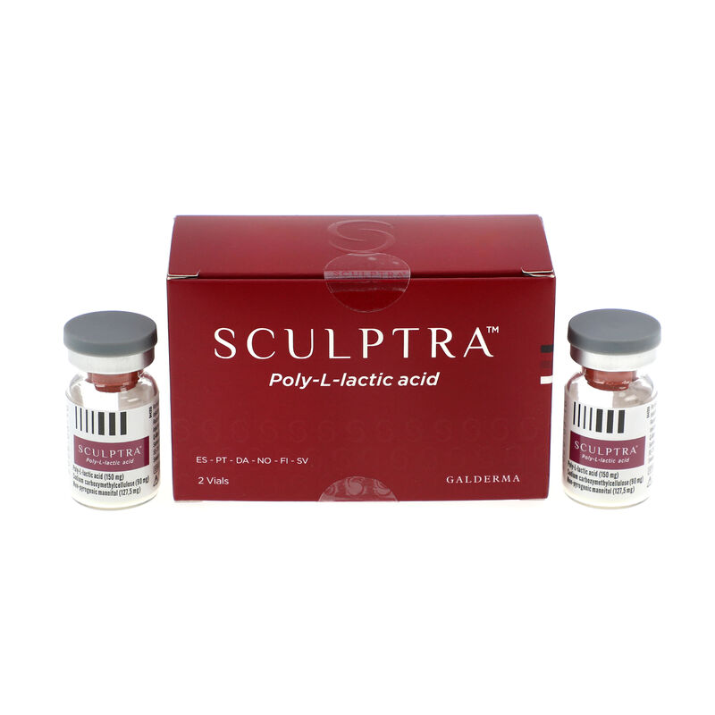 Red Sculptrure 2 Durchstechflaschen Advanced Collagen-Stimulating Injectable für die Volumenwiederherstellung des Gesichts und die langfristige Hautverjüngung
