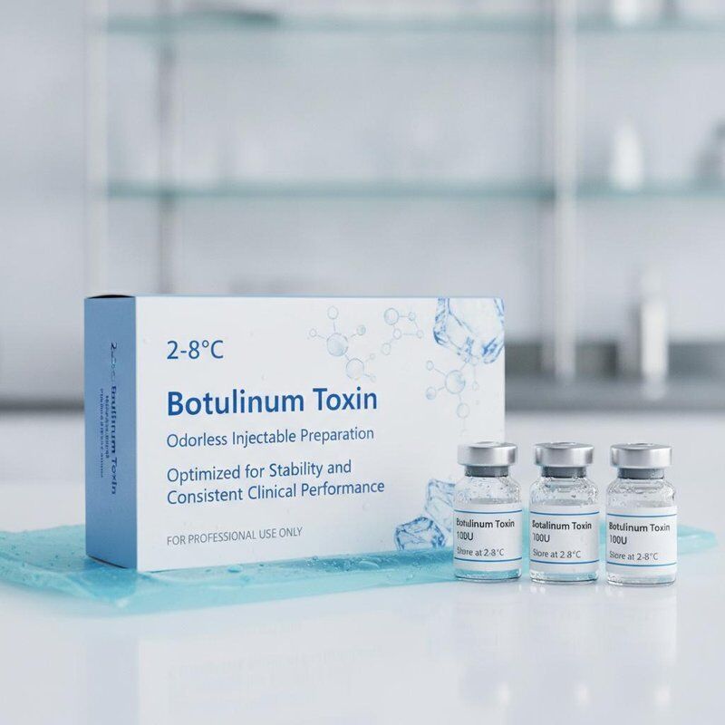 2-8°C Botulinumtoxin Geruchslose injizierbare Zubereitung, optimiert für Stabilität und konsistente klinische Leistung