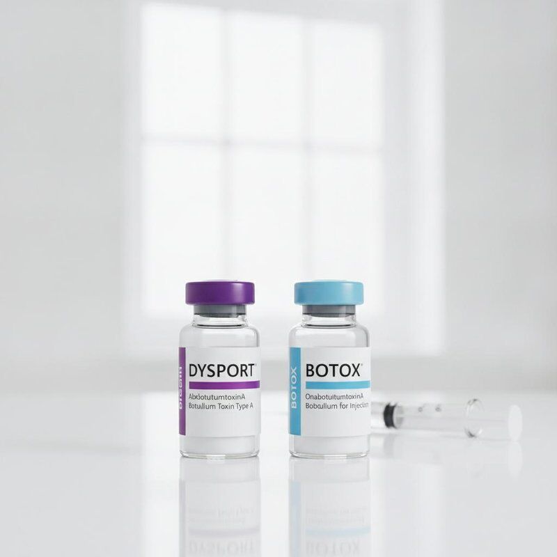 Botulinumtoxin Dysport neben Allergan Botox beliebte Optionen bei kosmetischen Injektionsbehandlungen und Muskelentspannung