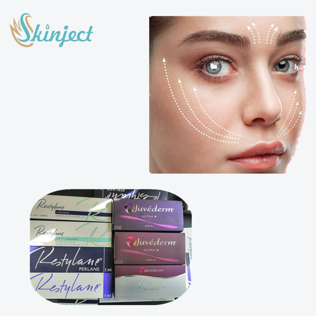 Juvederm ultra Kreuz verbundener Hautfüller 4 2x1ml für Antistrandschnecken-Gesichtseinspritzung