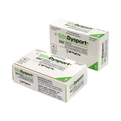Dysport-Injektion für das Gesicht Dysport 500 Einheiten Toxin Botulinum
